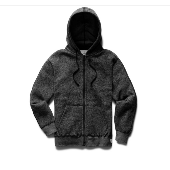 Reigning Champ Other - REIGNING CHAMP TIGER FLEECE FULL ZIP HOODIE